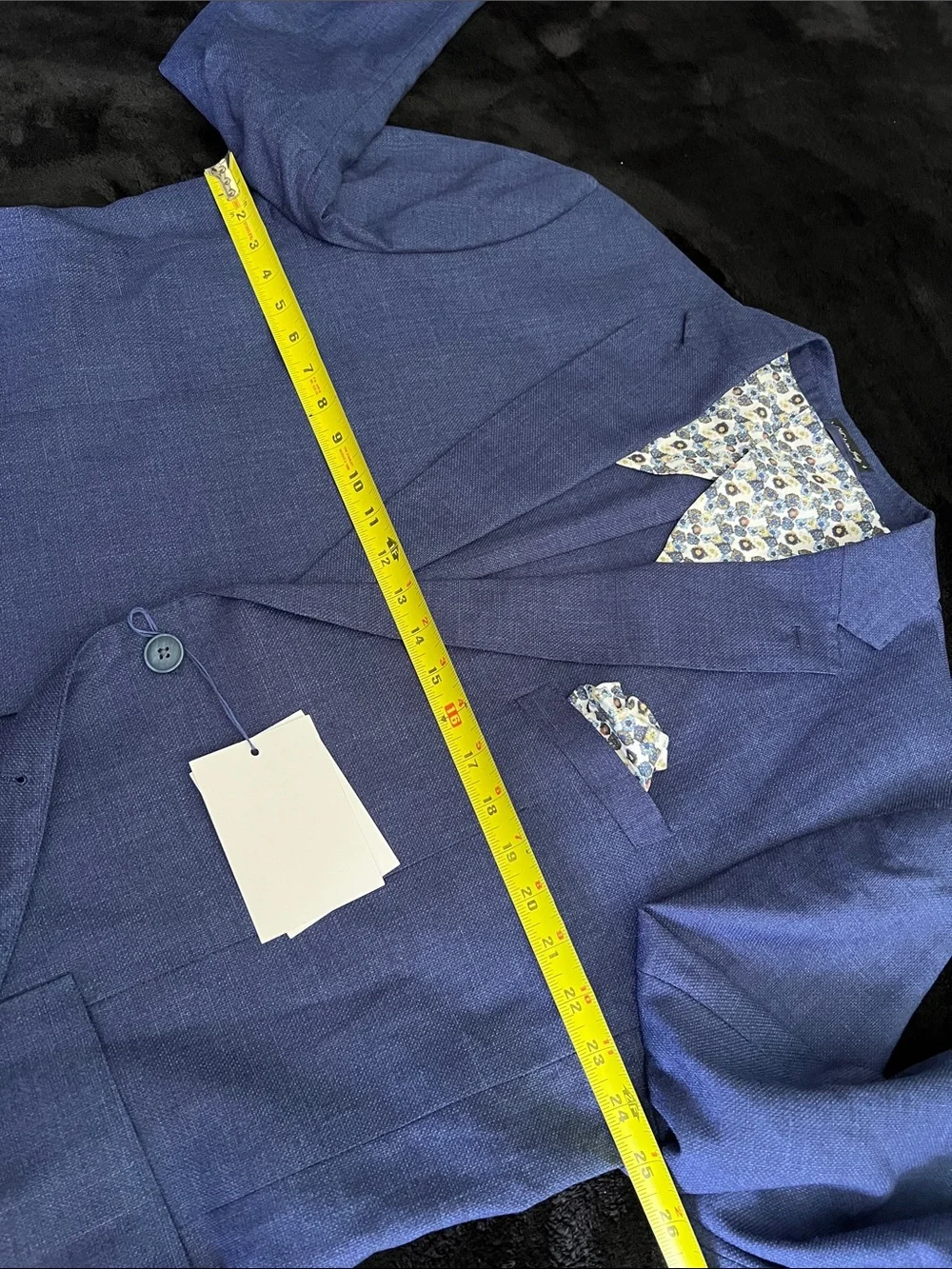 High Quality Italian light weight blue blazer